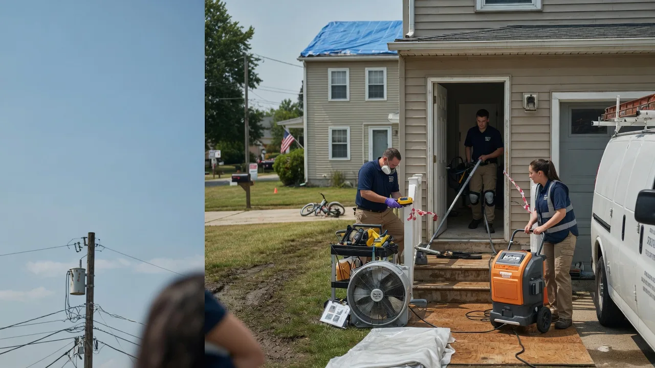Water Damage Repair in New Llano, LA near me